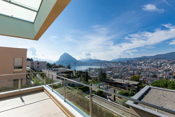 Vista deslumbrante sobre a cidade — Fotografia de Stock