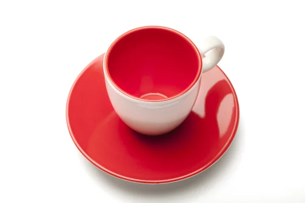 Красная чашка — стоковое фото