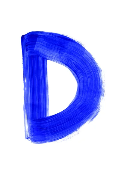 Lettera D — Foto Stock