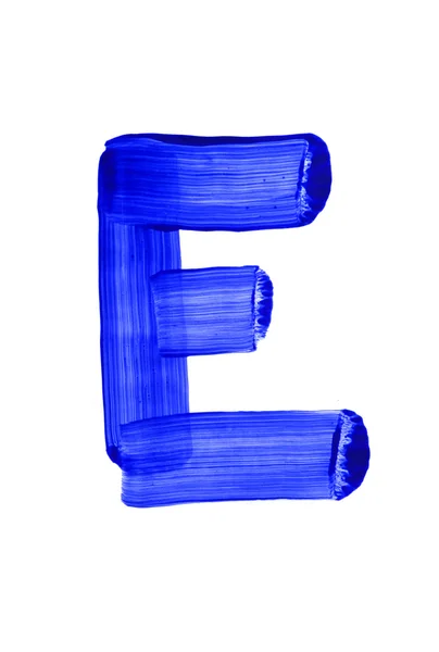 字母 e — 图库照片