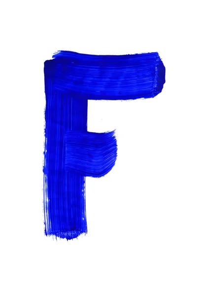 字母 f — 图库照片