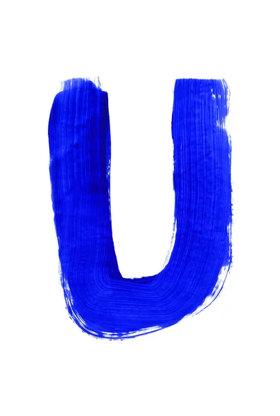 Lettera U — Foto Stock