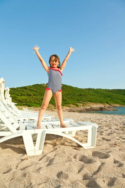 Felicidade jovem em férias — Fotografia de Stock
