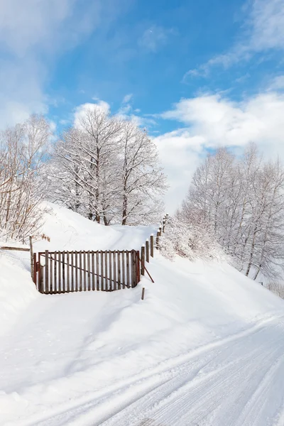 Vinter i Schweiz — Stockfoto