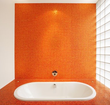 Modern banyo iç mimarisi