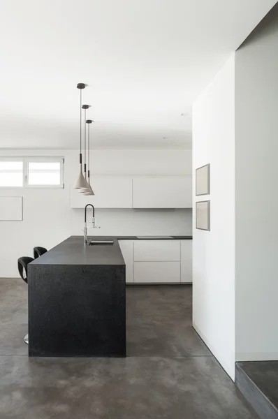 Innenarchitektur, moderne Wohnung, Küche — Stockfoto