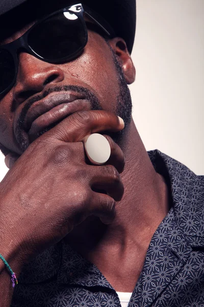 Portrait of african man — Stock Photo, Image