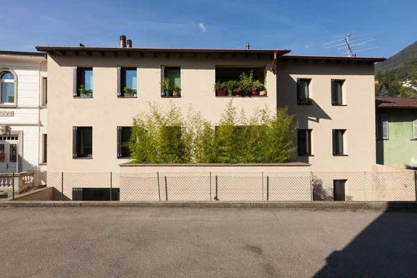 Facade of a building — Stock Photo, Image