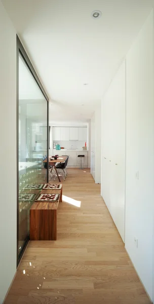 Wnętrze nowoczesne Mieszkanie umeblowane — Zdjęcie stockowe