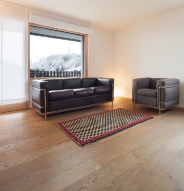 İç, geniş oturma odası