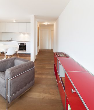 İç, geniş oturma odası, geçiş