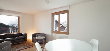 iç, beyaz yemek masası