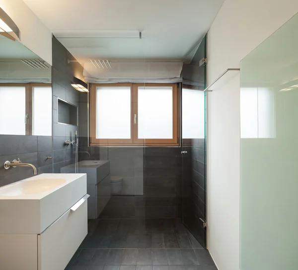 İç house, modern banyo — Stok fotoğraf