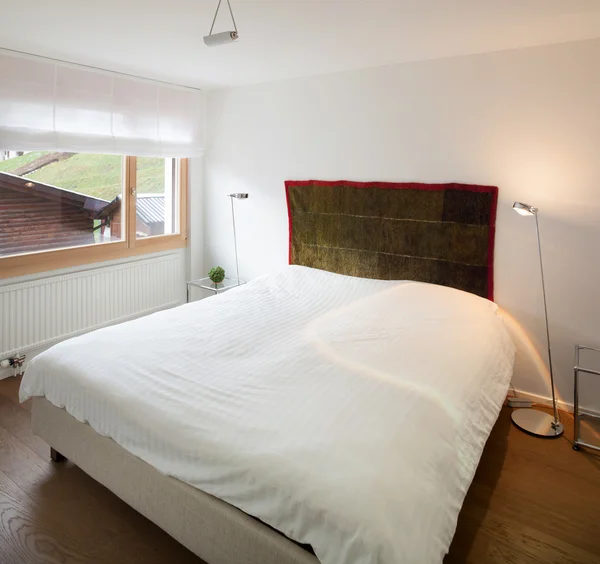 Interieur, comfortabele slaapkamer — Stockfoto