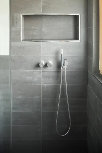 Moderne badkamer, douche — Stockfoto