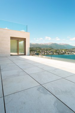 Teras, modern bir bina