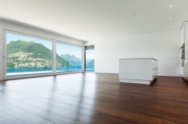 Güzel modern ev, mutfak