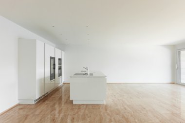modern beyaz mutfak