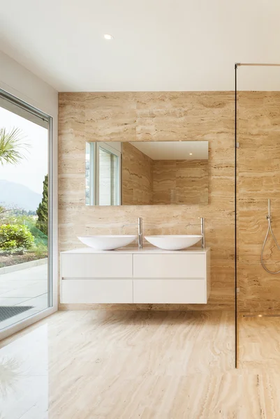 Bello bagno moderno — Foto Stock