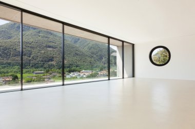 modern mimarisi, geniş oda