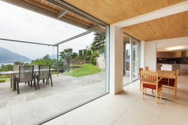Modern mimarisi, veranda.