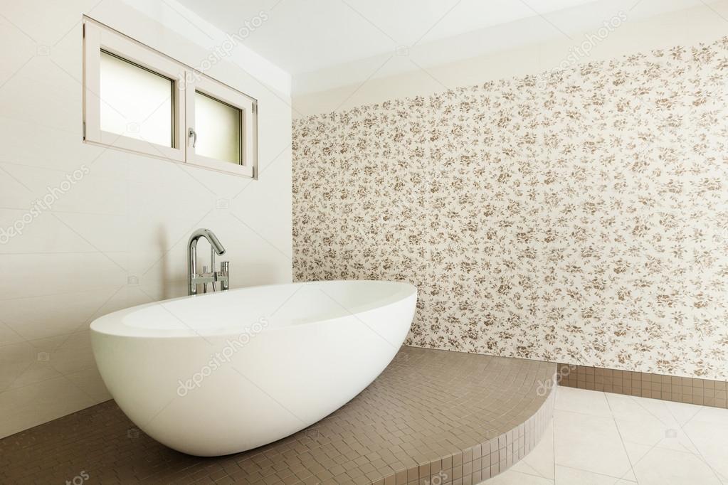 Interior modern empty bathroom Stock Photo by ©Zveiger 63374925