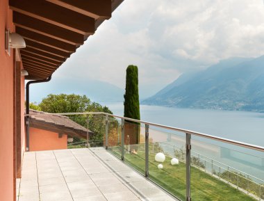 Villa dış mekan, balkon