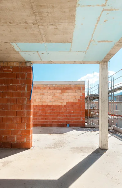 Edificio, sitio de construcción — Foto de Stock