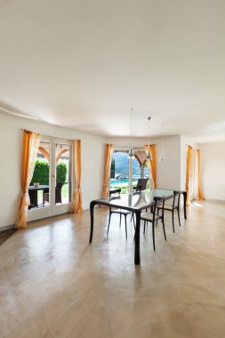 iç mekan, yemek odası