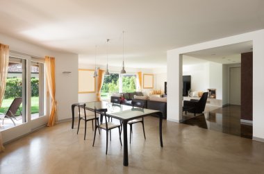 iç mekan, yemek odası