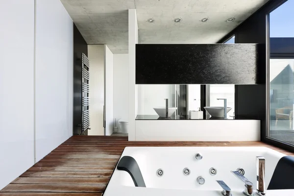 Interni, bagno moderno — Foto Stock