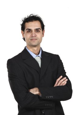 Takım elbiseli iş adamı