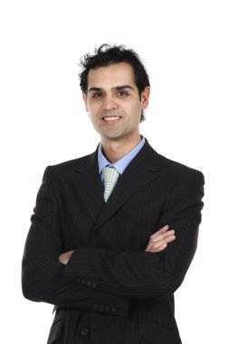 Takım elbiseli iş adamı