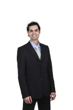 Takım elbiseli iş adamı