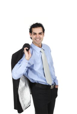 Takım elbiseli iş adamı