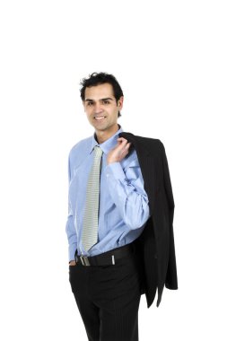 Takım elbiseli iş adamı