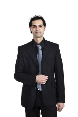 Takım elbiseli iş adamı