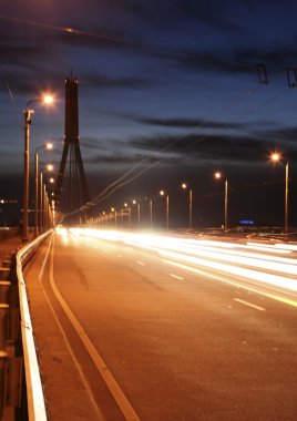 Çok güzel bir köprü Riga Letonya