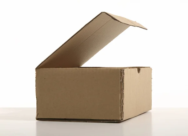 Картонна коробка пакету box — стокове фото