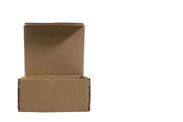 Karton paket kutu — Stok fotoğraf