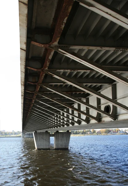 Beau pont à Riga, Lettonie — Photo