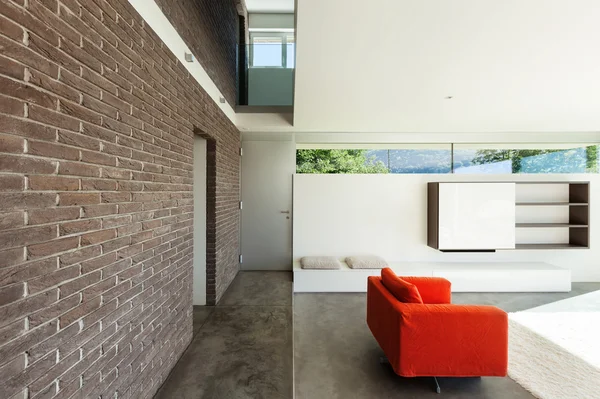 İç modern house, oturma odası — Stok fotoğraf