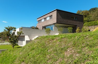 Mimari modern tasarım, açık havada