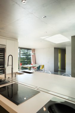 İç modern ev, mutfak