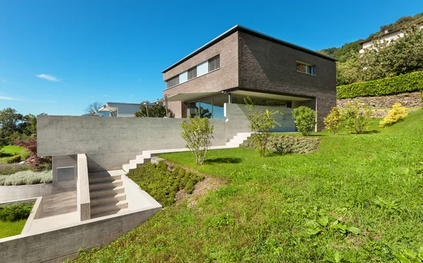 Moderne architectuur-ontwerp, huis — Stockfoto