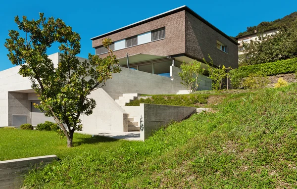 Moderne architectuur-ontwerp, huis — Stockfoto