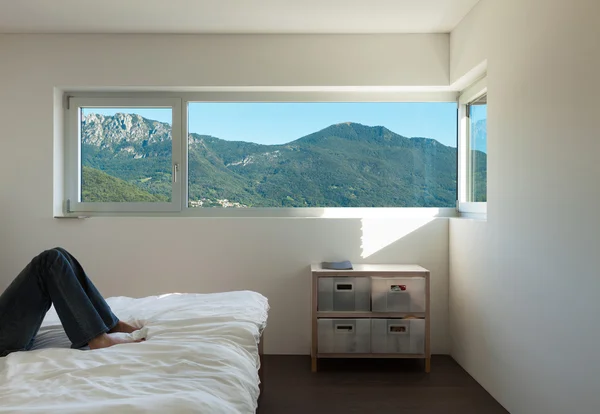 Intérieur maison moderne, chambre — Photo