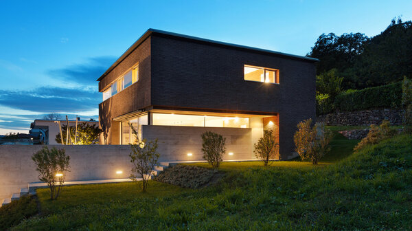 Architecture modern design, house