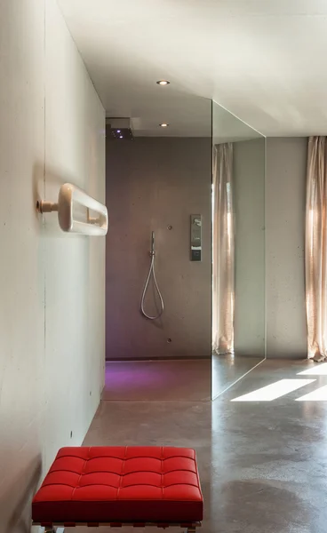Maison moderne, intérieur, salle de bain — Photo