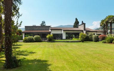 ülke villa, Bahçe